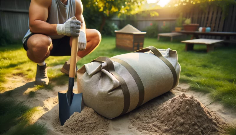 How To Fill A Fitness Sandbag With Sand
